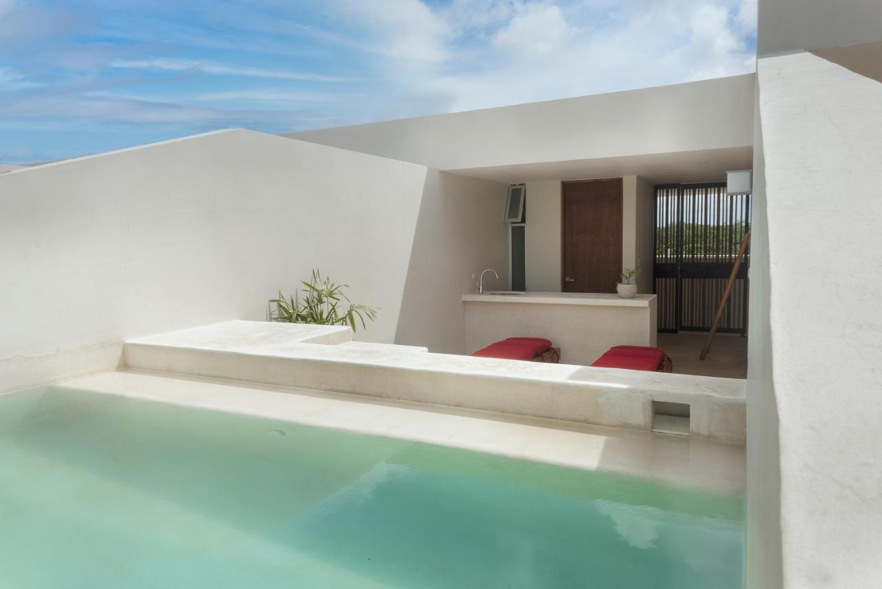 Private Pool And Roof Top For 3 In La Veleta Tulum Exterior foto